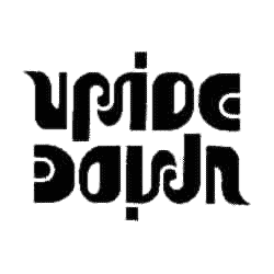 upside down