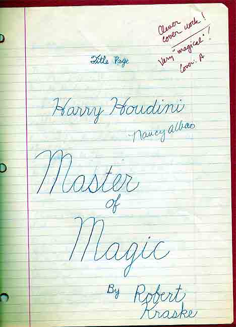 harry houdini master of magic