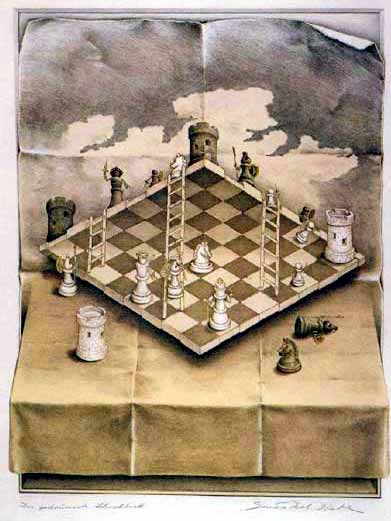 impossible chess set