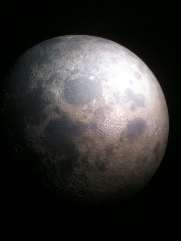 griffith park observatory planetarium moon model