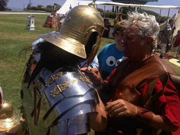 tunic cloak roman bronze age armor