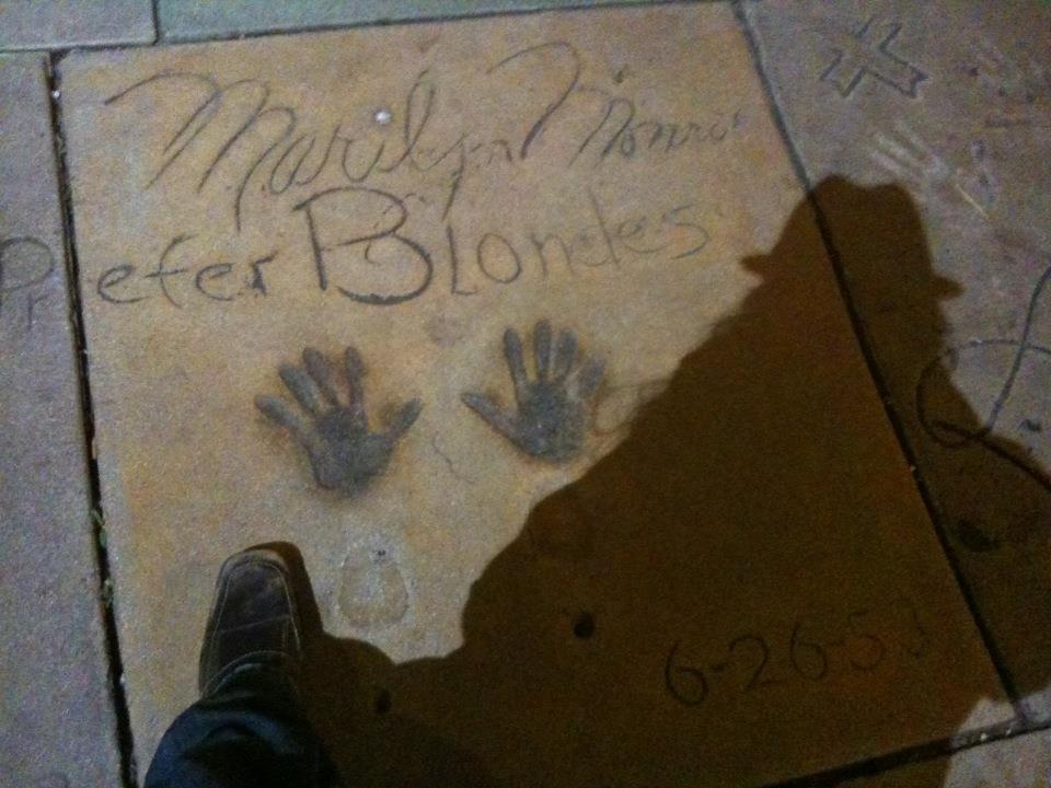 marilyn monroe jane russell hollywood boulevard handprints