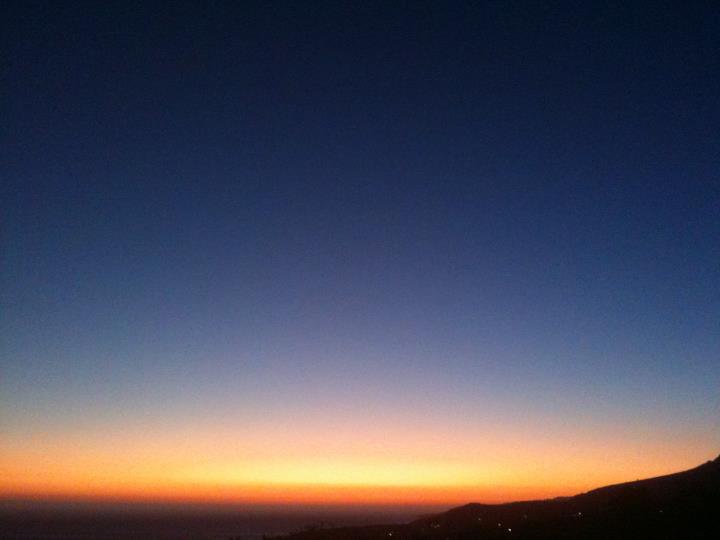 japs white point san pedro sunset horizon
