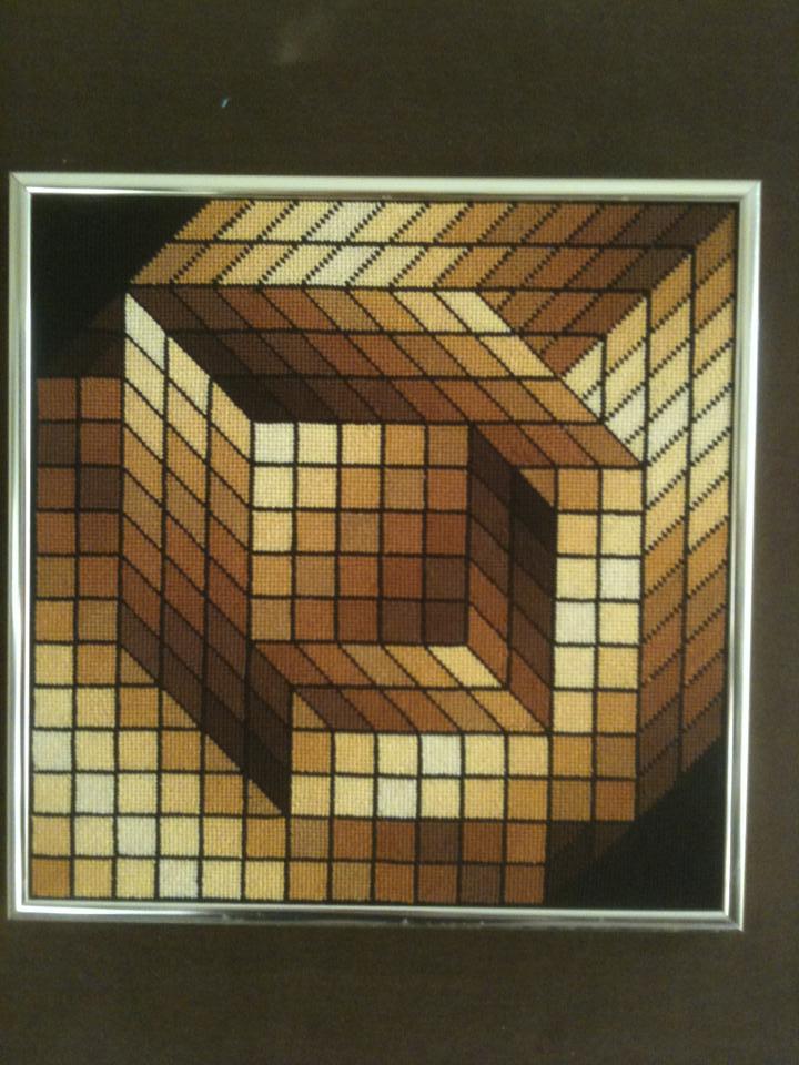 granny gil freeman illusion box squares