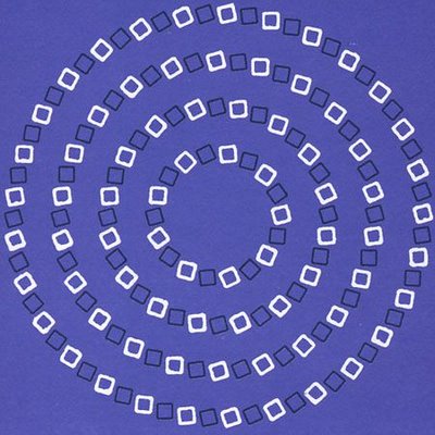 circles or spiral illusion