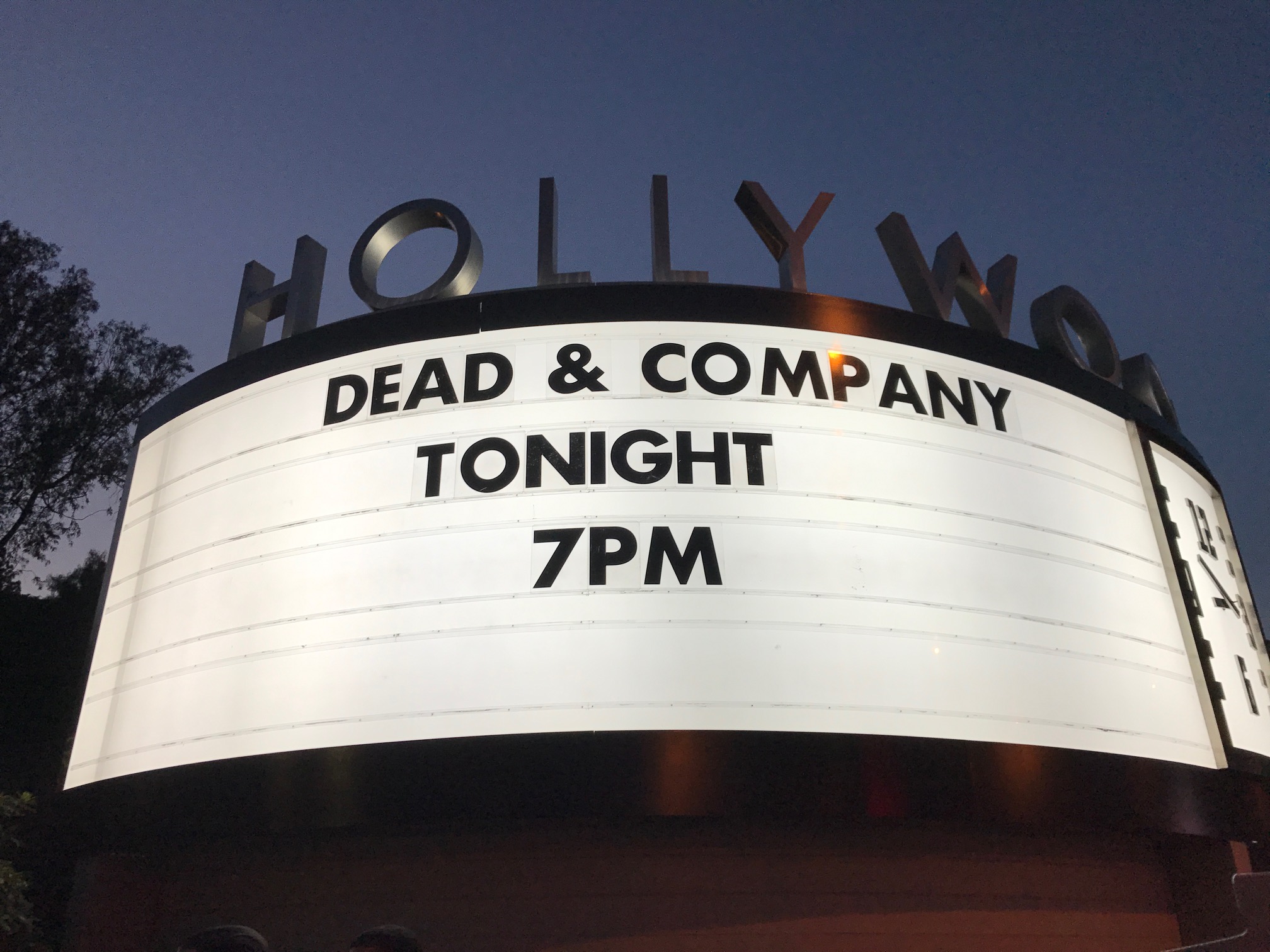 grateful dead and company hollywood bowl