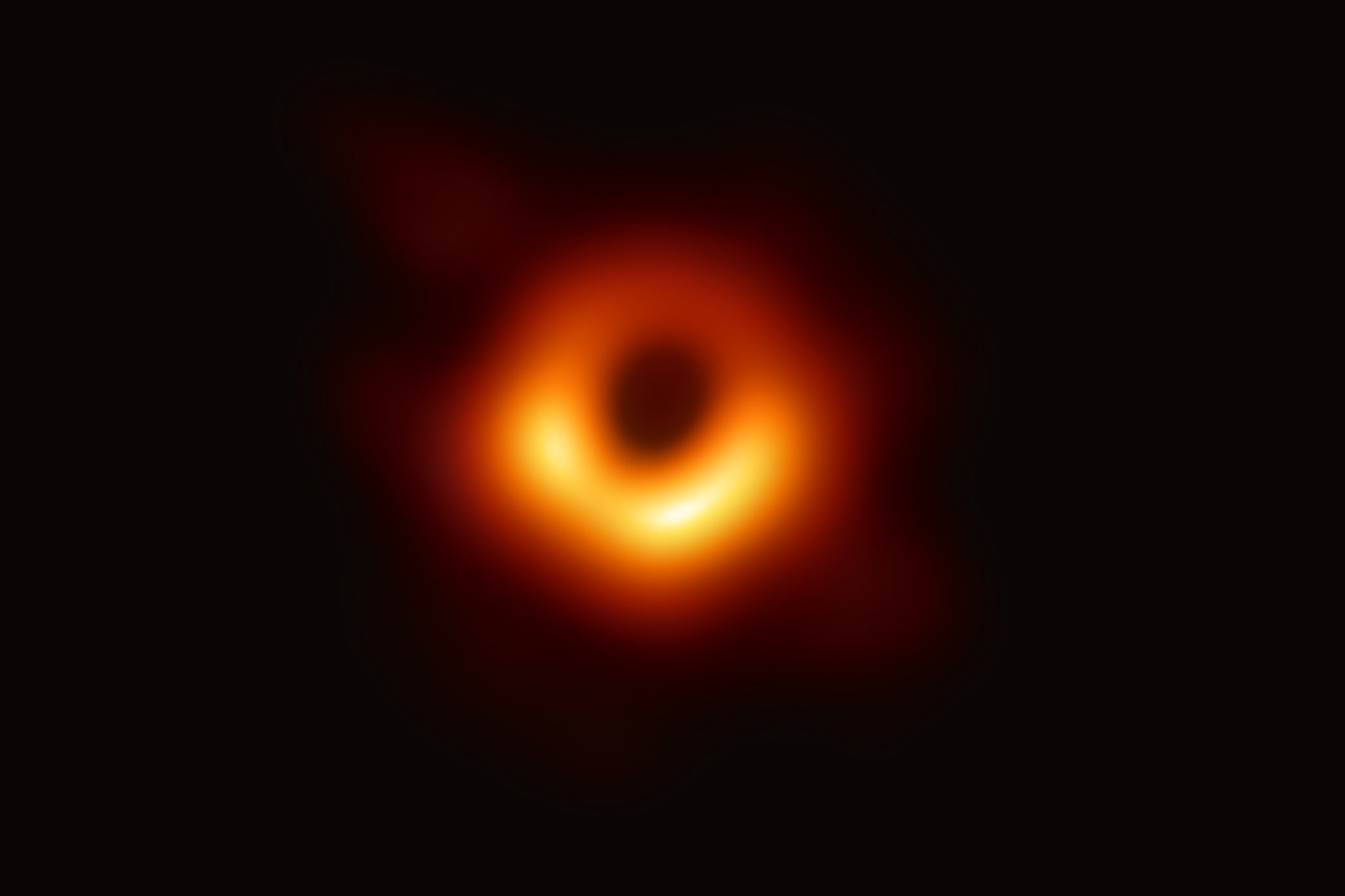 First photograph of a black hole