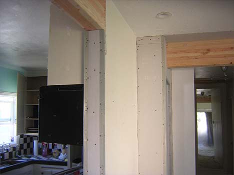 1339 remodel drywall hang