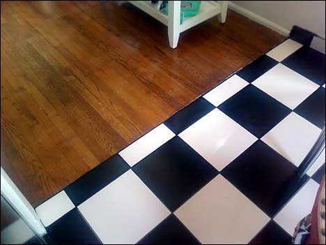 kitchen floor remodel