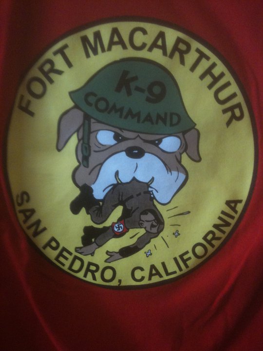 hitler k9 fort mac kona vive dog training tshirt shirt logo swastika