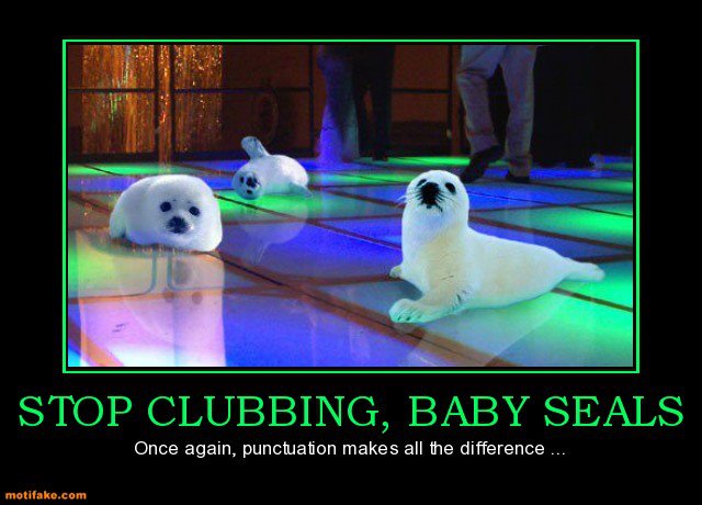 stop clubbing baby seals