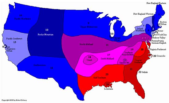 dialects of the USA