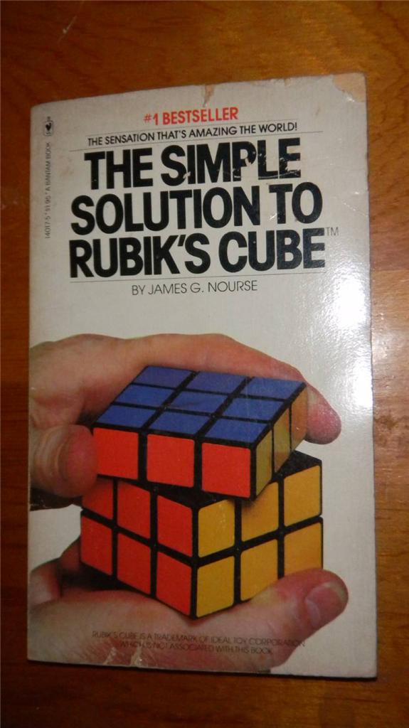 rubik's cube book