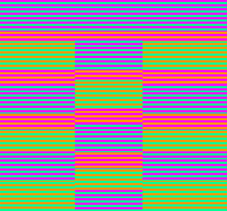 candy stripes illusion