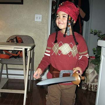 keean jack sparrow pirates of the caribbean costume