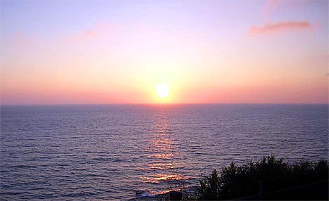 Point Vicente Sunset, San Vicente