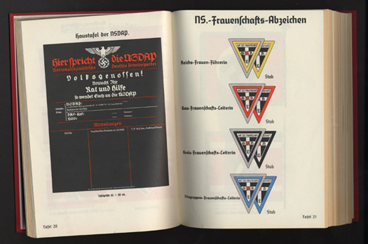 nazi style guide angled runes